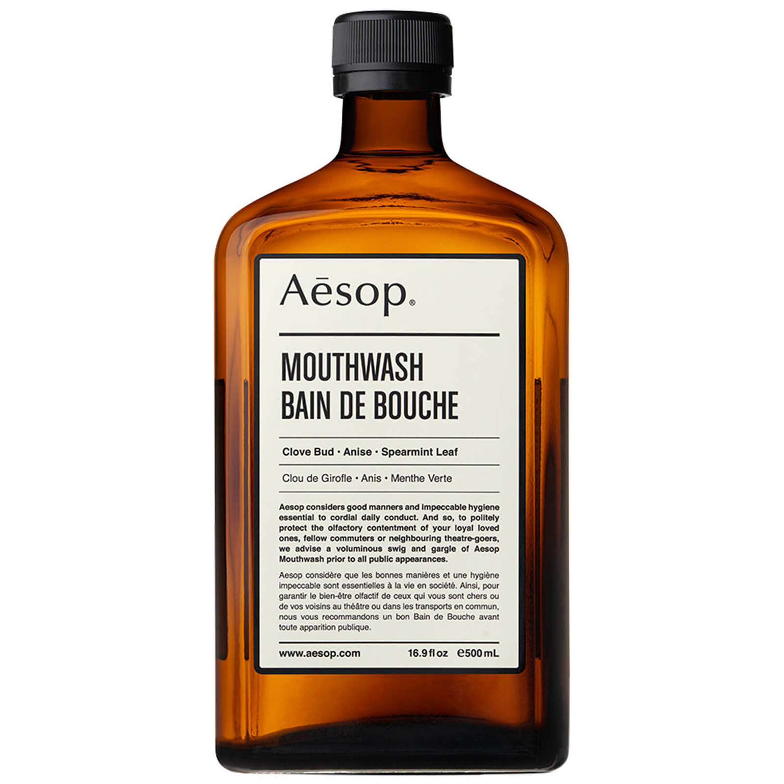 Aesop Mouthwash 500ml | Cult Beauty