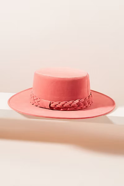 Ashton Trimmed Boater | Anthropologie (US)