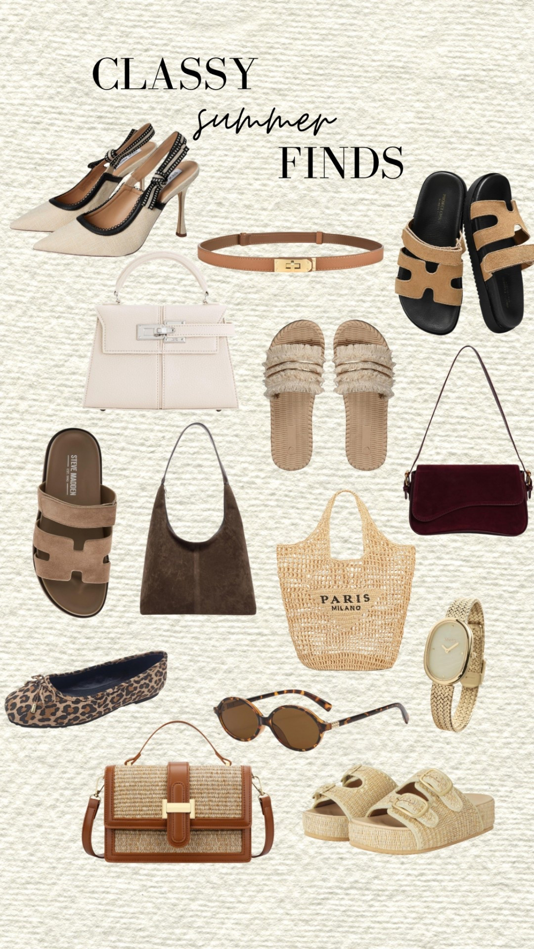 Classy summer accessoriess

#LTKFindsUnder50 #LTKStyleTip #LTKFindsUnder100