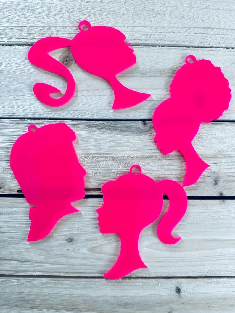 Pink Doll Inspired Ornaments. - Etsy | Etsy (US)