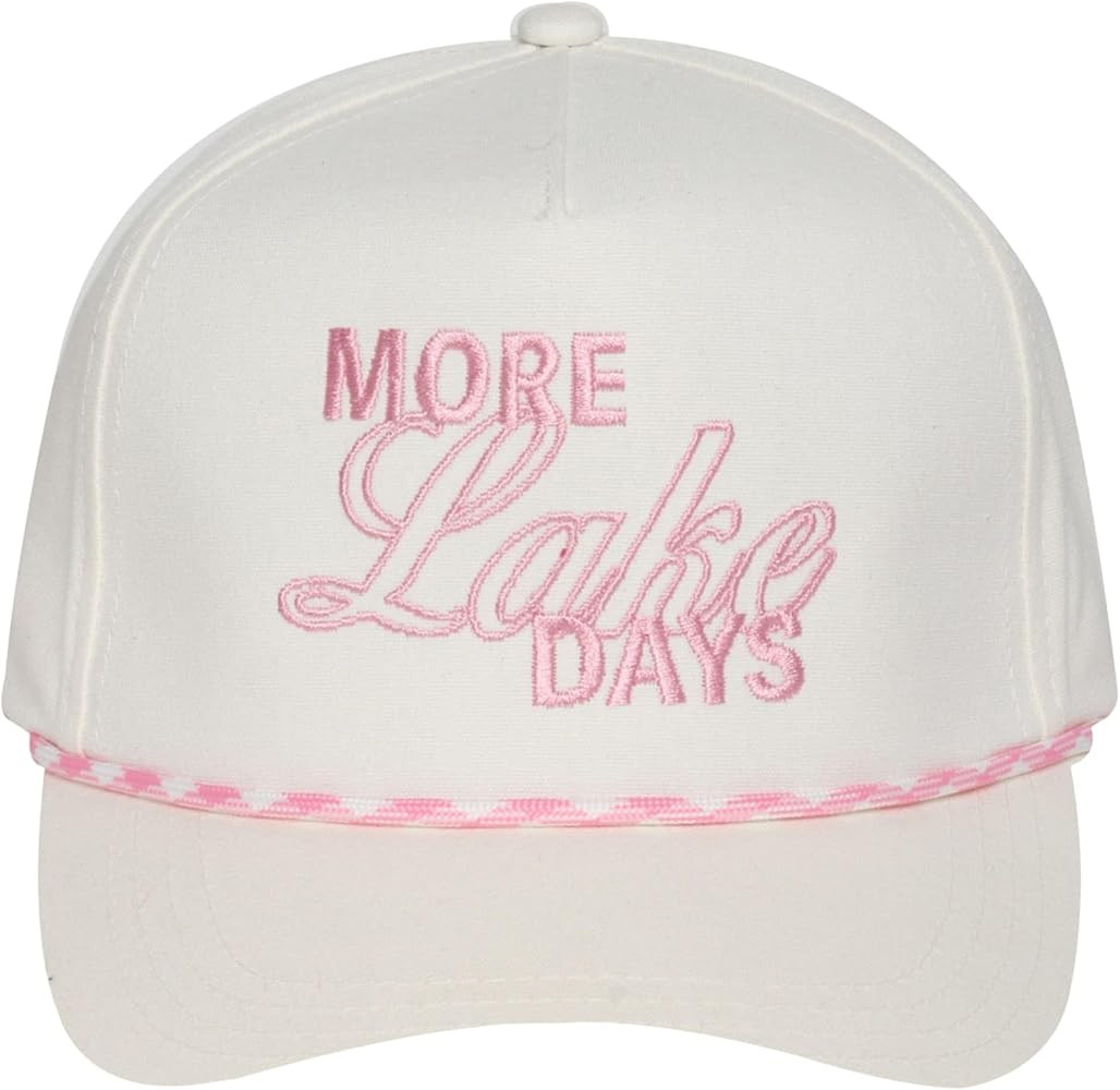 MIRMARU Beach Party Coastal Lake 5-Panel Embroidered Cotton Trucker Hat Adjustable Snapback Cap f... | Amazon (US)