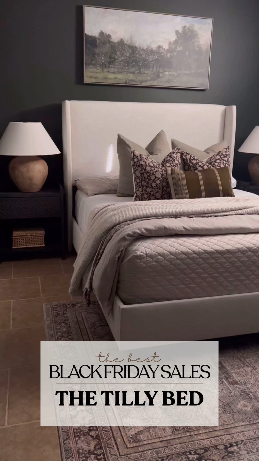Black Friday home decor sales! Bedroom decor, nightstands, Tilly bed on sale, bedding, bedroom rug Bedroom decor on sale, moody bedroom, Tilly bed on sale, wayday sale #bedroom



#LTKSaleAlert #LTKHome #LTKCyberWeek
