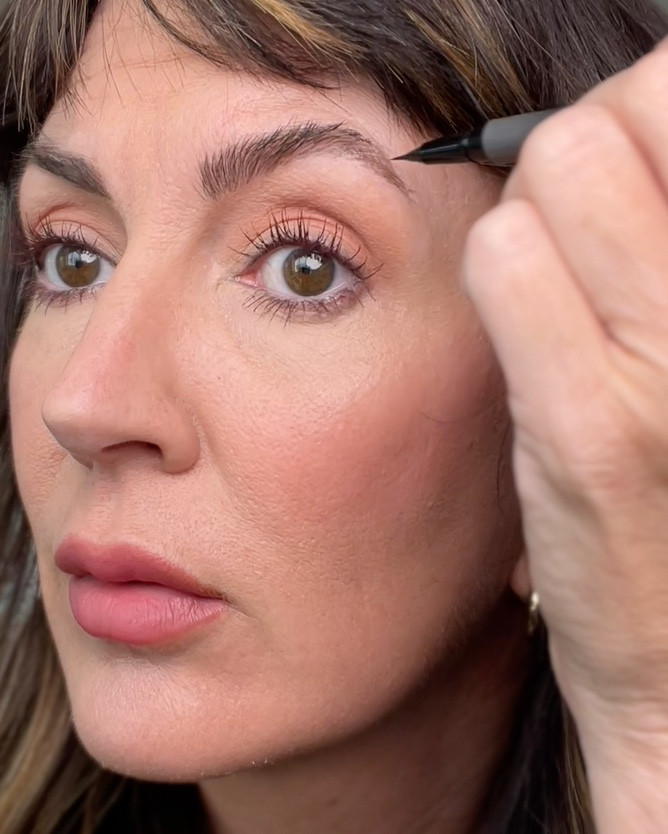 Truly WATERPROOF 💦Eyebrow Pens by ABH! Love the hairlike appearance it gives. Wearing shade “soft brown.”

#LTKOver40 #LTKBeauty #LTKFindsUnder50