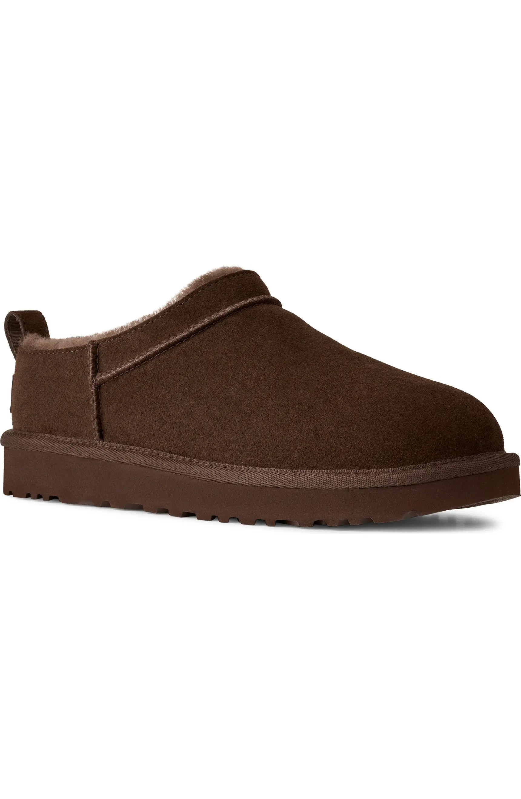 Classic Micro Genuine Shearling Lined Slip-On (Women) | Nordstrom