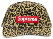 Supreme Washed Chino Twill Camp Cap 'Leopard'