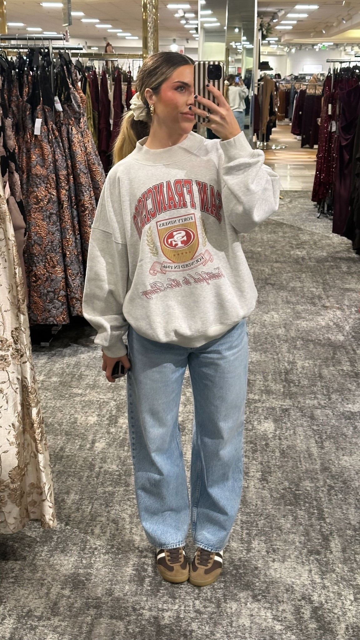 My 49ers OOTD! 🤍

#LTKSeasonal #LTKFindsUnder100 #LTKootd