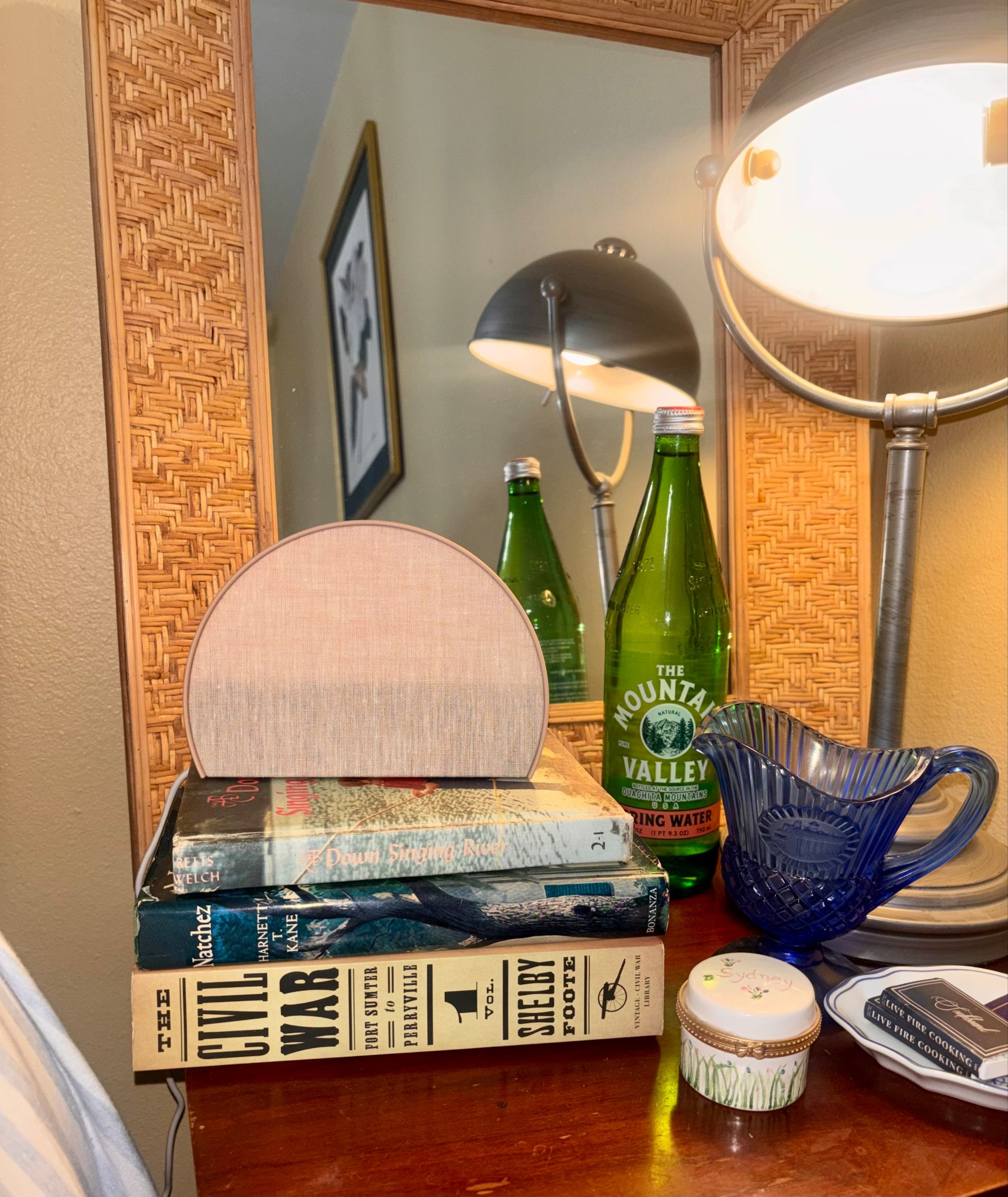 Loving my little nightstand refresh! A mix of antiques and some new items is my favorite way to decorate!

#LTKHome #LTKmorningroutine