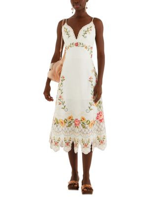 Embroidered Midi Dress | Bloomingdale's (US)