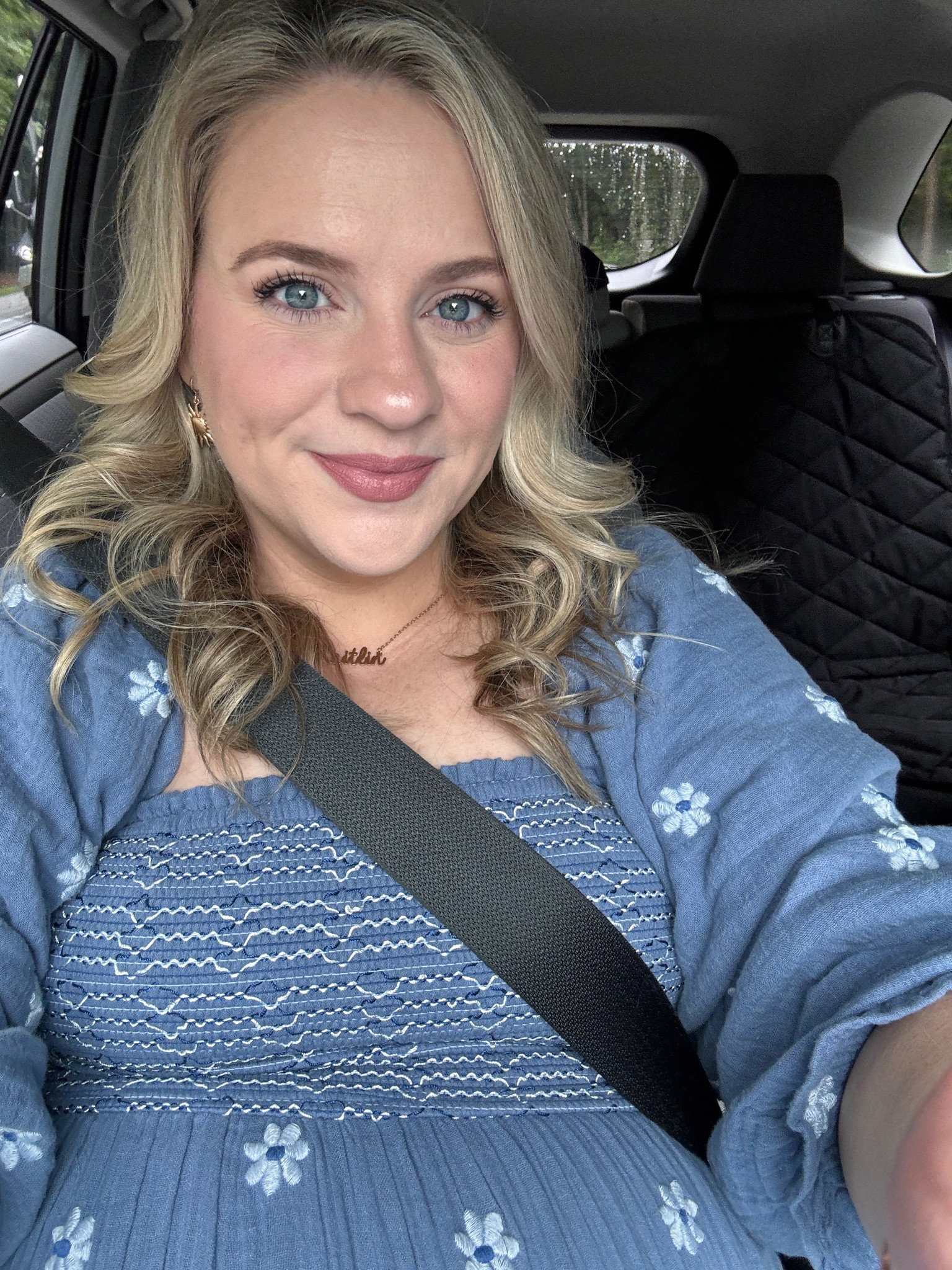 Boy Baby shower Dahlia dress from Free People 🩵🤍 Ordered my true size XL and it fit so well at 31 weeks! 

#LTKBaby #LTKBump #LTKMidsize