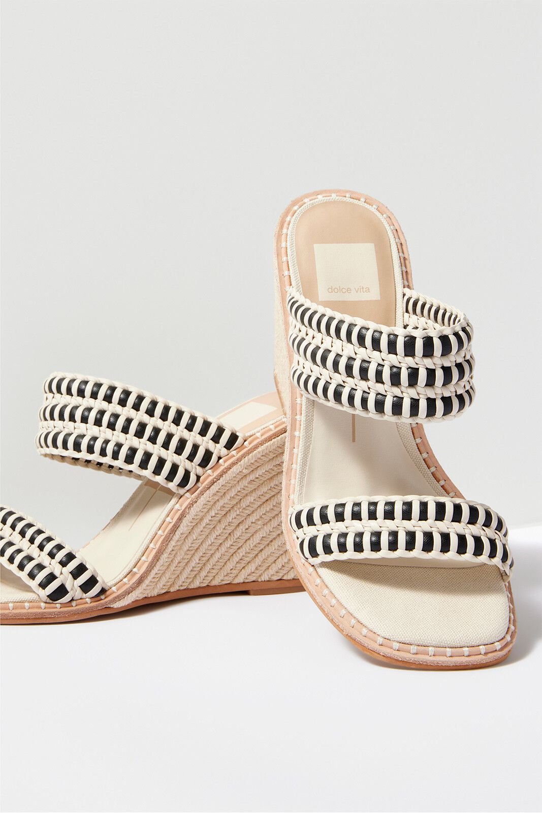 DOLCE VITA Abigail Woven Wedge Sandal | EVEREVE | Evereve