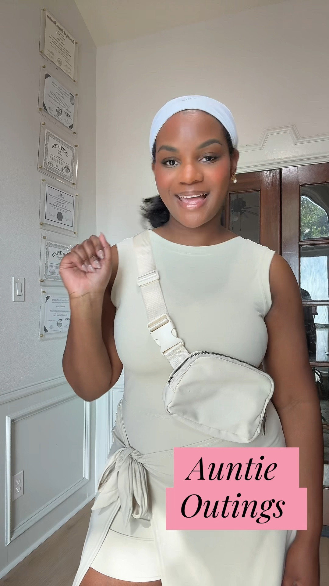 Honestly, the outfit is just as important as the outing. I loved this little dress for my tennis lesson. I think it would also be perfect for Pickleball or golf. ￼



#LTKActive #LTKootd #LTKfitnessgoals