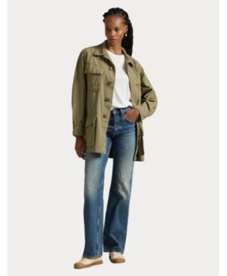 Polo Ralph Lauren Women's Long Sleeve Utility Jacket - Garden Trail | Macy's