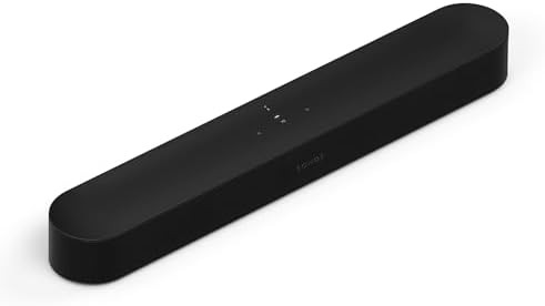 Sonos Beam Gen 2 - Black - Soundbar with Dolby Atmos | Amazon (US)