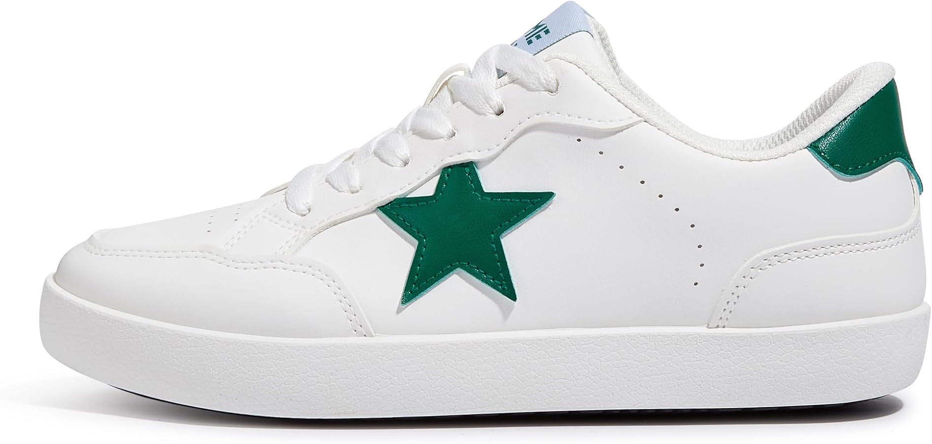 Fashion Star Sneakers for Women Glitter Sequins Lace Up Low Top Walking Shoes Comfortable Cushion... | Amazon (US)