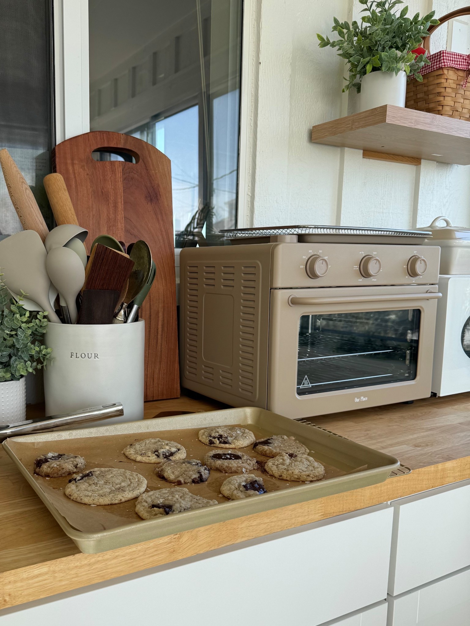 Everyone needs this counter top oven from Our Place! This is the large size which I highly recommend. I use to bake cookies, breads, cakes, and even use it to bake chicken, air fry french fries, veggies, and toast bread!

#LTKGiftGuide #LTKHome #LTKSaleAlert