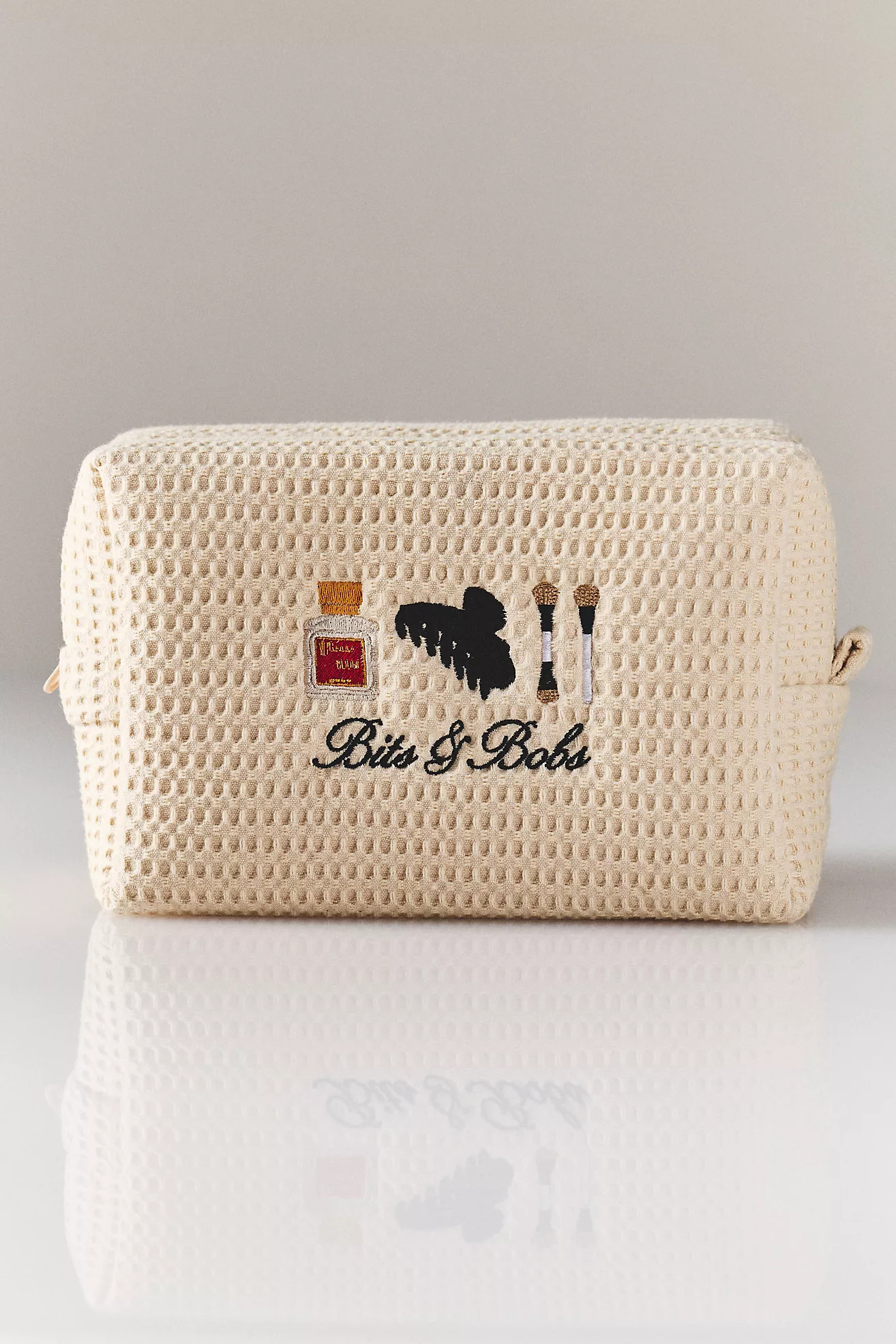 Abbode Waffle Cosmetic Bag | Anthropologie (US)