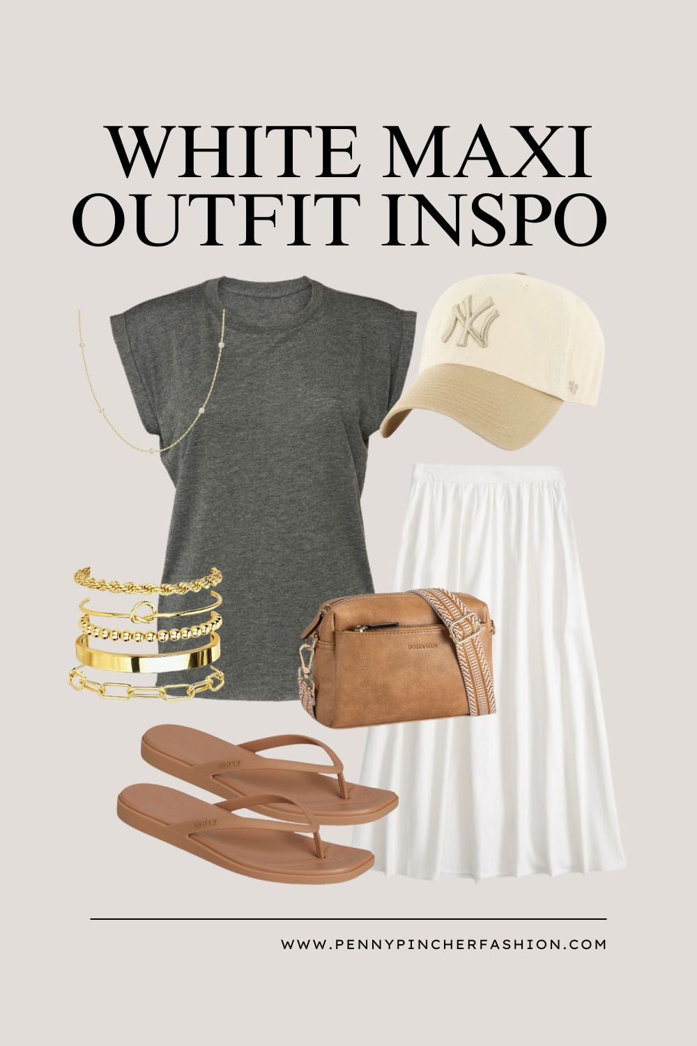 How to style a white maxi skirt 

#LTKootd