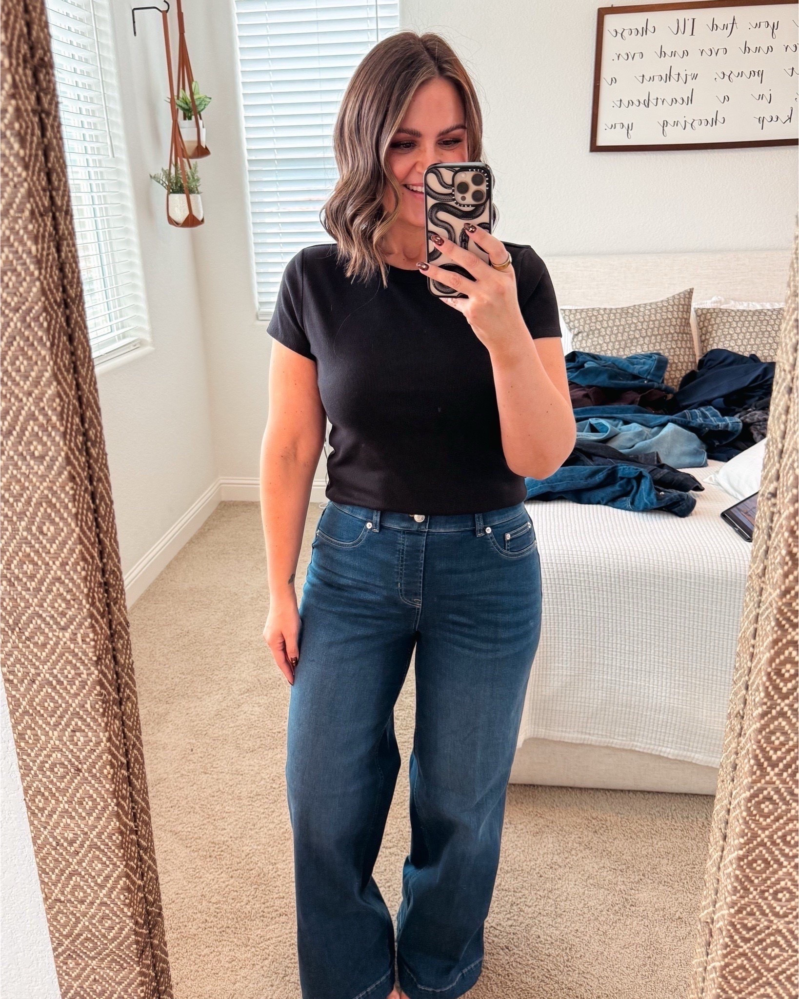 Code: CourtneyHxSpanx to save!

AirEssentials, XL (size up 1)
Booty boost leggings, Large
*both in Timeless Navy
90s Straight leg jeans, Large
*Carbon denim & Truffle brown corduroy
EveryWear Ankle skinny jeans, Large
EveryWear Wide leg jeans, Large
*both in Poseidon wash 

sale, sale alert, SPANX, Courtney Hamilton, California, mid size, mid size fashion, size 12

#LTKMidsize #LTKSaleAlert