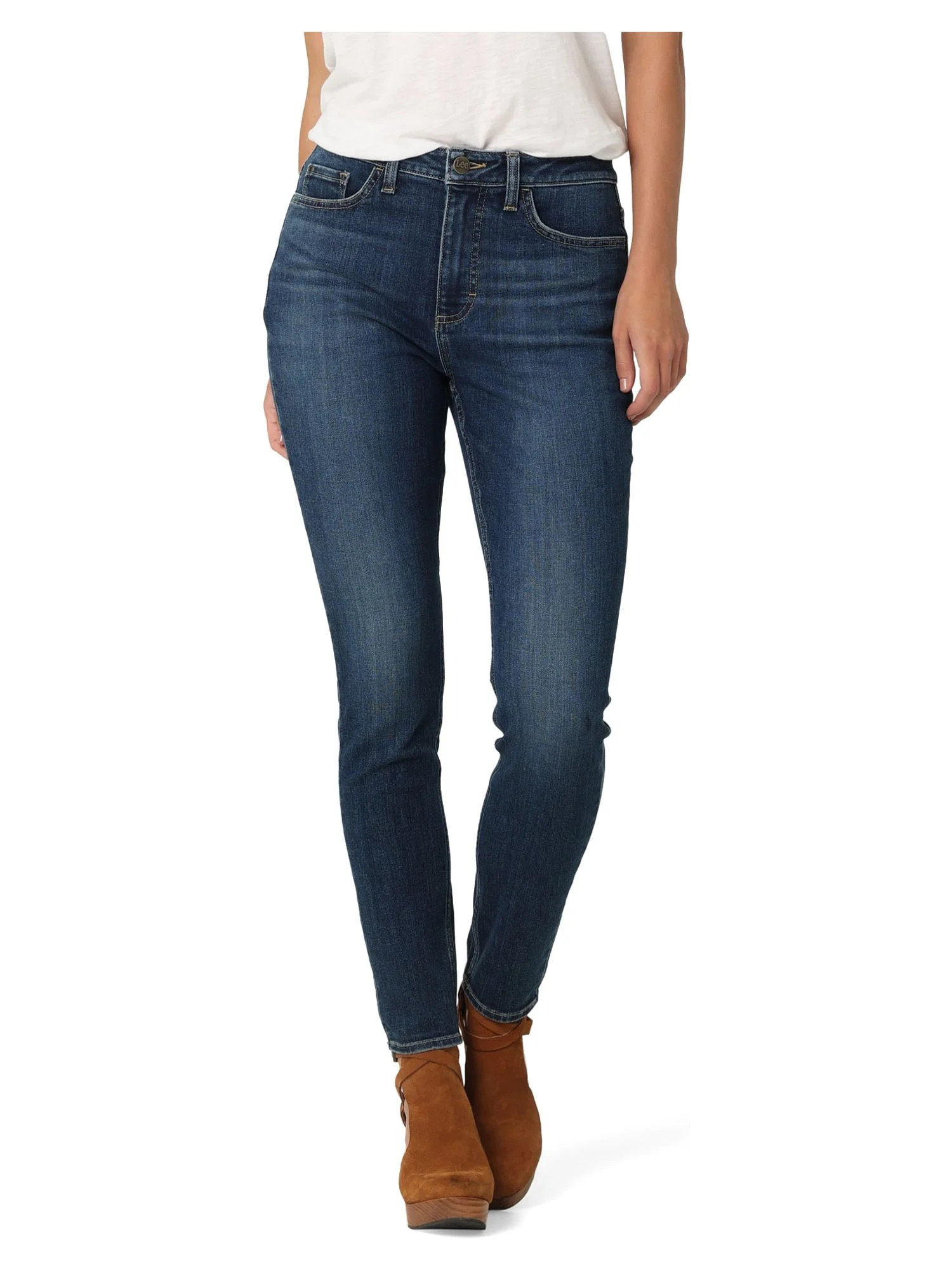 Lee® Women's High Rise Skinny Jean - Walmart.com | Walmart (US)