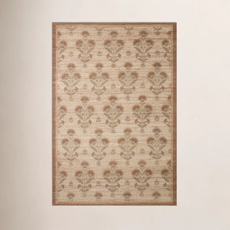 Chris Loves Julia x Loloi Rue Wheat / Sage Area Rug | Birch Lane