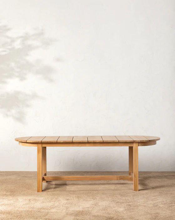 Linwood Teak Outdoor Dining Table | McGee & Co.