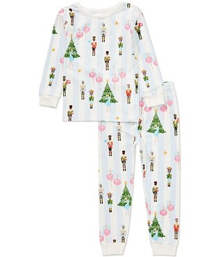 BedHead Pajamas Little/Big Girls Family Matching Sugarplum Stripe Print Two-Piece Pajama Set | Di... | Dillard's