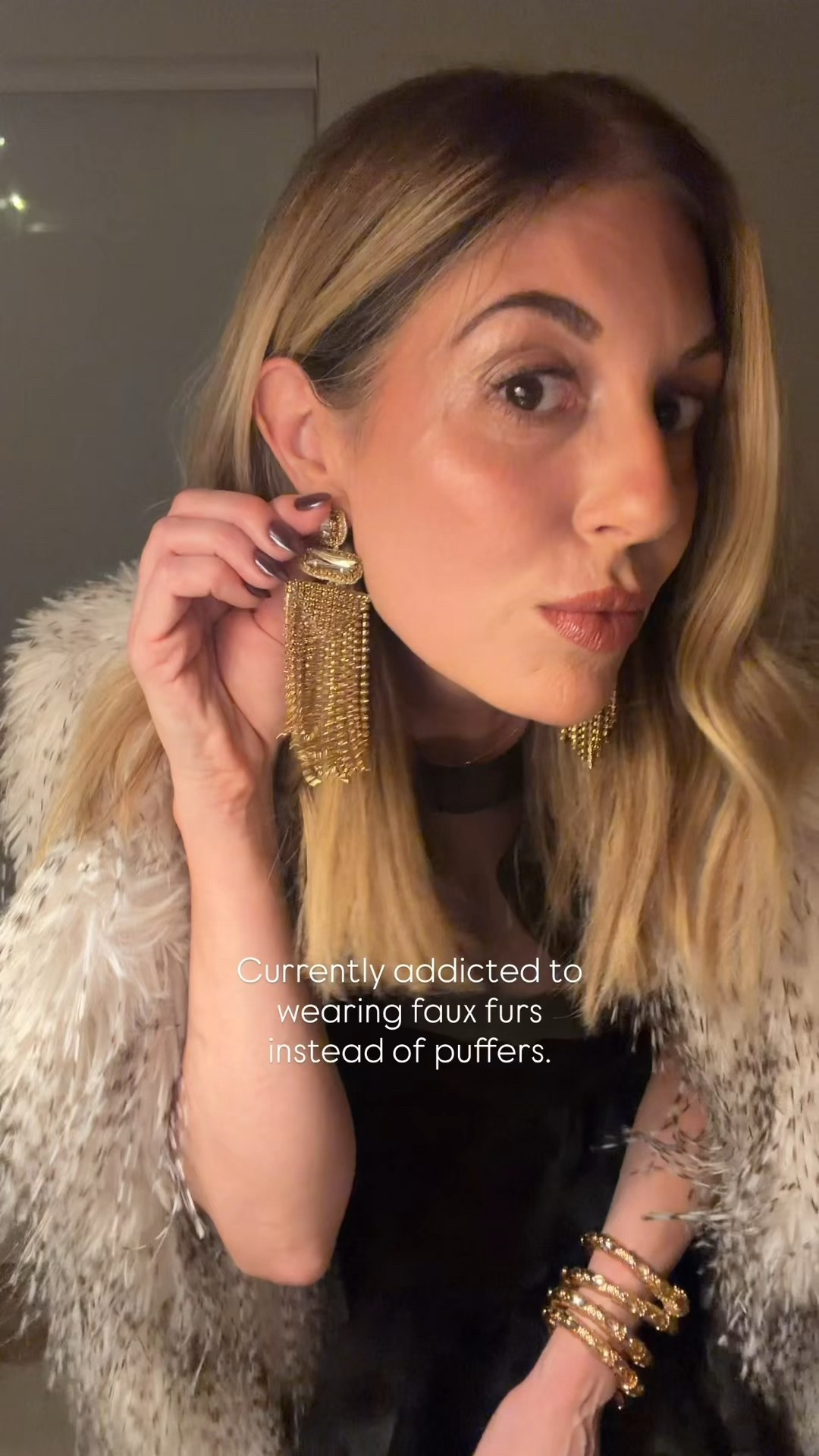 Currently obsessed with wearing faux furs. ✨

#LTKHoliday #LTKootd #LTKgrwm