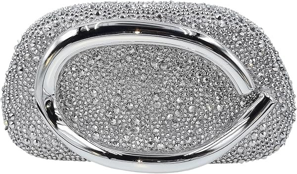 Boutique De FGG Mini Rhinestone Clutch Purses for Women Dressy,Sparkly Evening Bags,Wedding Bridal Crystal Clutch Handbag | Amazon (US)