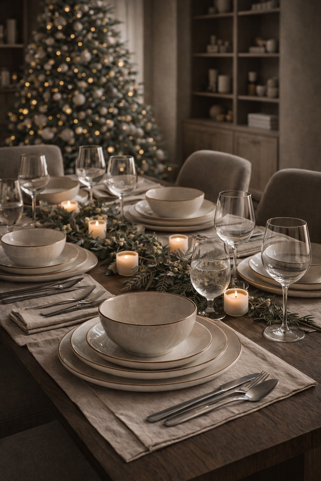 Better Homes & Gardens Cream Stoneware Dinnerware Set – Walmart Find

Follow @farmtotablecreations on Instagram for more home finds and table styling inspiration.

This Better Homes & Gardens stoneware dinnerware in the Cream Murphy finish is a timeless, everyday staple with an elevated feel. The soft creamy tone, subtle texture, and warm rim detail give it that modern organic look I love — perfect for casual meals but beautiful enough for entertaining and holiday tables. It layers effortlessly with linen placemats, neutral glassware, and natural greenery for a clean, collected table setting that works year-round.

#dinnerware #stoneware #tablesetting #diningtable #tabletop #walmartfinds #neutralhome #modernorganic #holidaytable #everydaydishes

#LTKFindsUnder50 #LTKHoliday #LTKHome