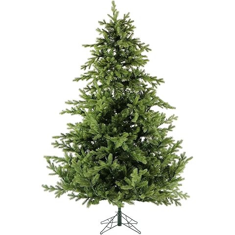 Fraser Hill Farm Woodside Pine Christmas Tree, 9 Feet Tall, Artificial Holiday Tree Includes Whit... | Amazon (US)