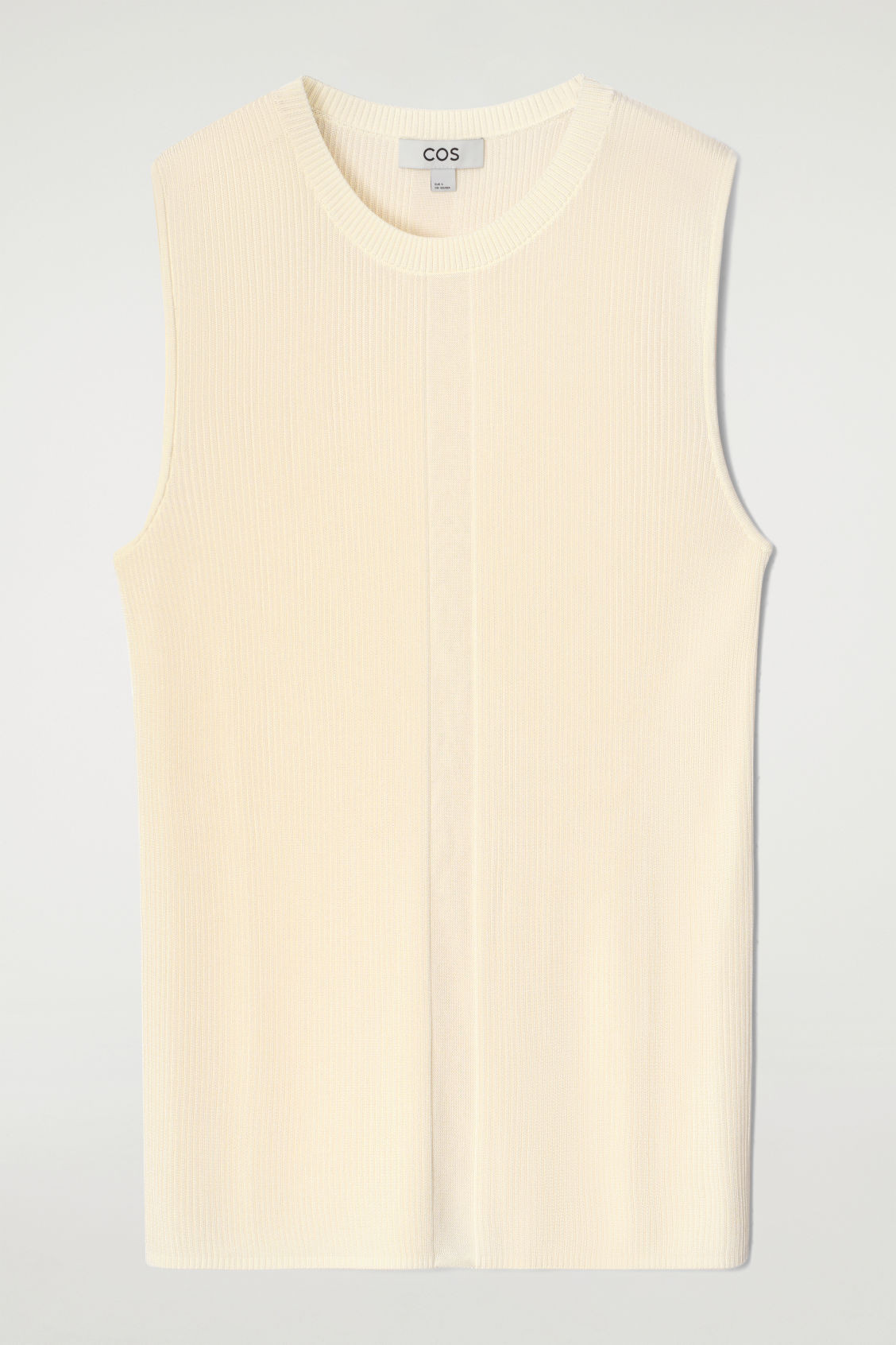 RIBBED-KNIT TANK TOP | COS (US)