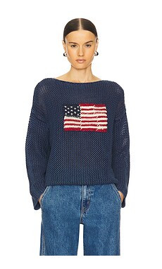Flag Pullover Sweater
                    
                    Polo Ralph Lauren | Revolve Clothing (Global)