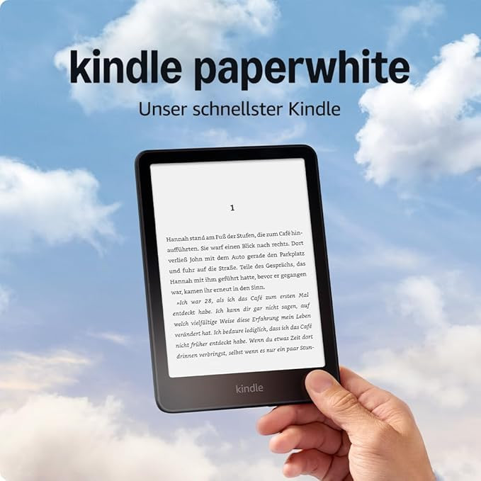 Amazon Kindle Paperwhite (neueste generation) – Unser schnellster Kindle, mit neuem 7-Zoll-Disp... | Amazon (DE)