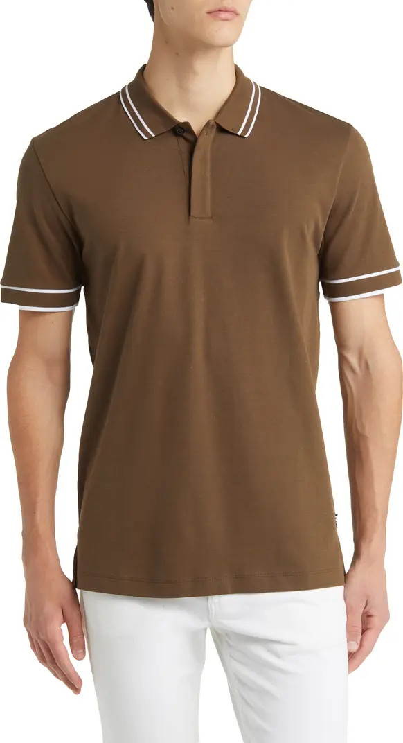 Parlay Tipped Cotton Polo | Nordstrom