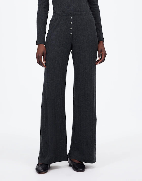 Madewell x LESET Pointelle Perfect Tee &amp; Pant Set | Madewell
