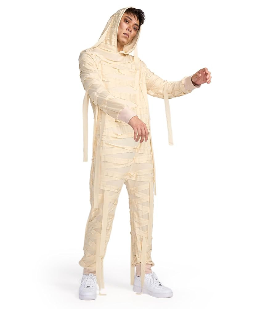 Tipsy Elves Men’s Mummy Costume - Funny Movie Monster Halloween Jumpsuit for Men | Amazon (US)