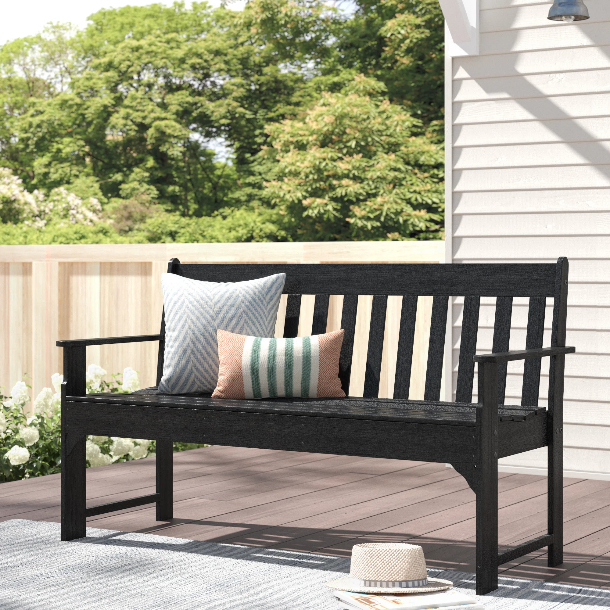 POLYWOOD Vineyard Patio Bench | Wayfair North America