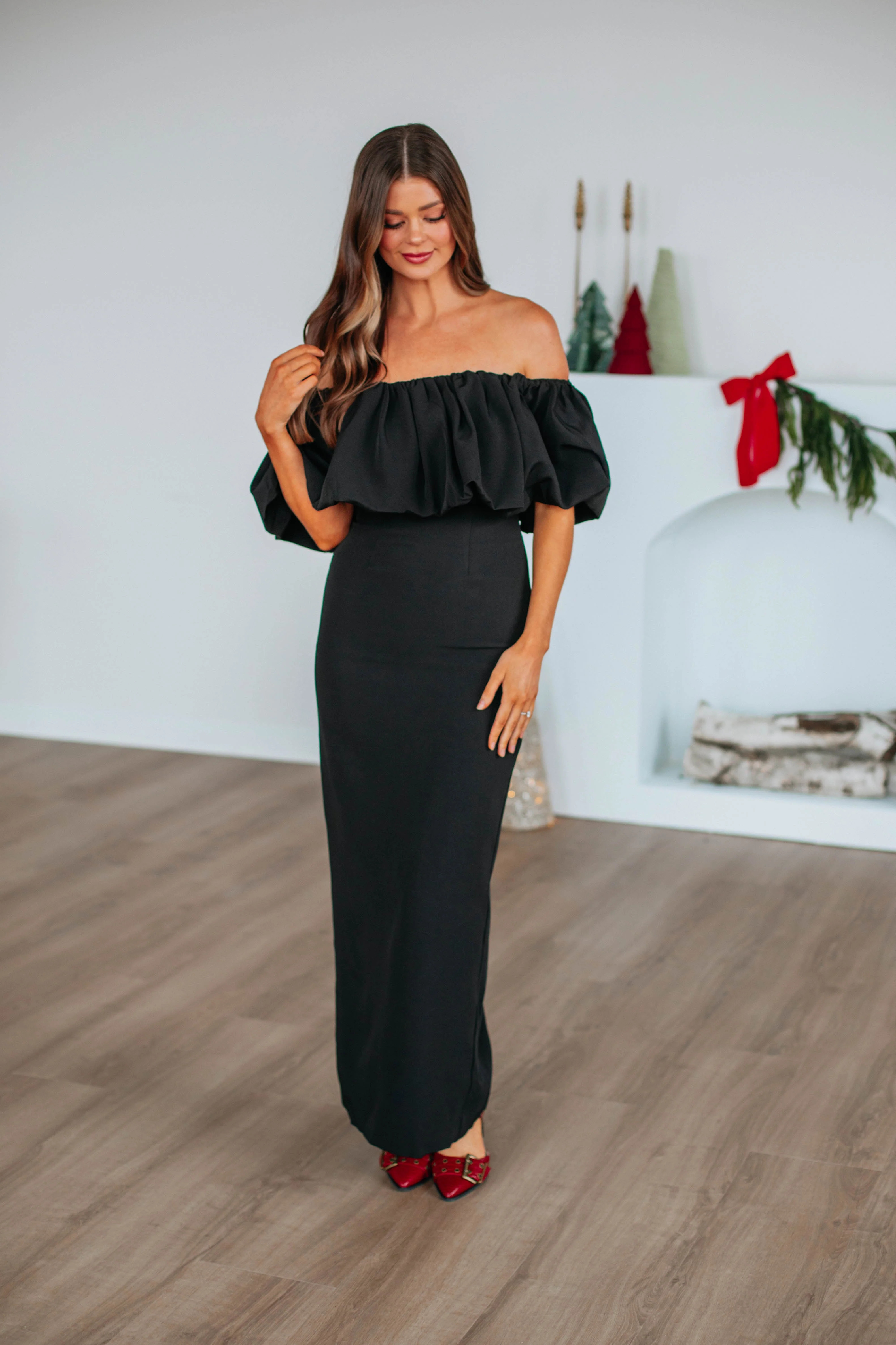 Playing Hard To Forget Dress - Black | Wild Oak Boutique