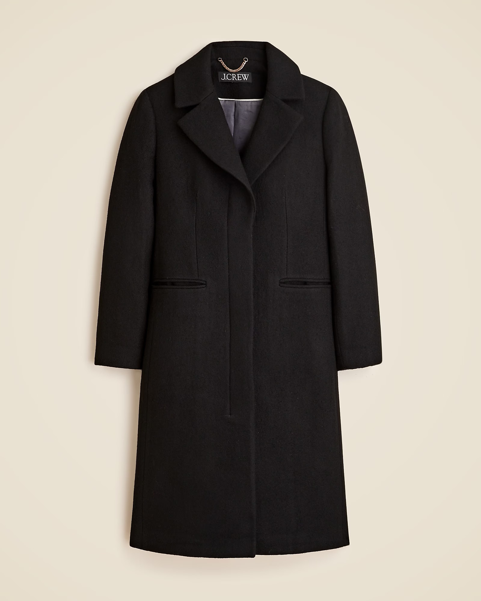 Petite Savoy topcoat in Italian wool-blend melton | J. Crew US