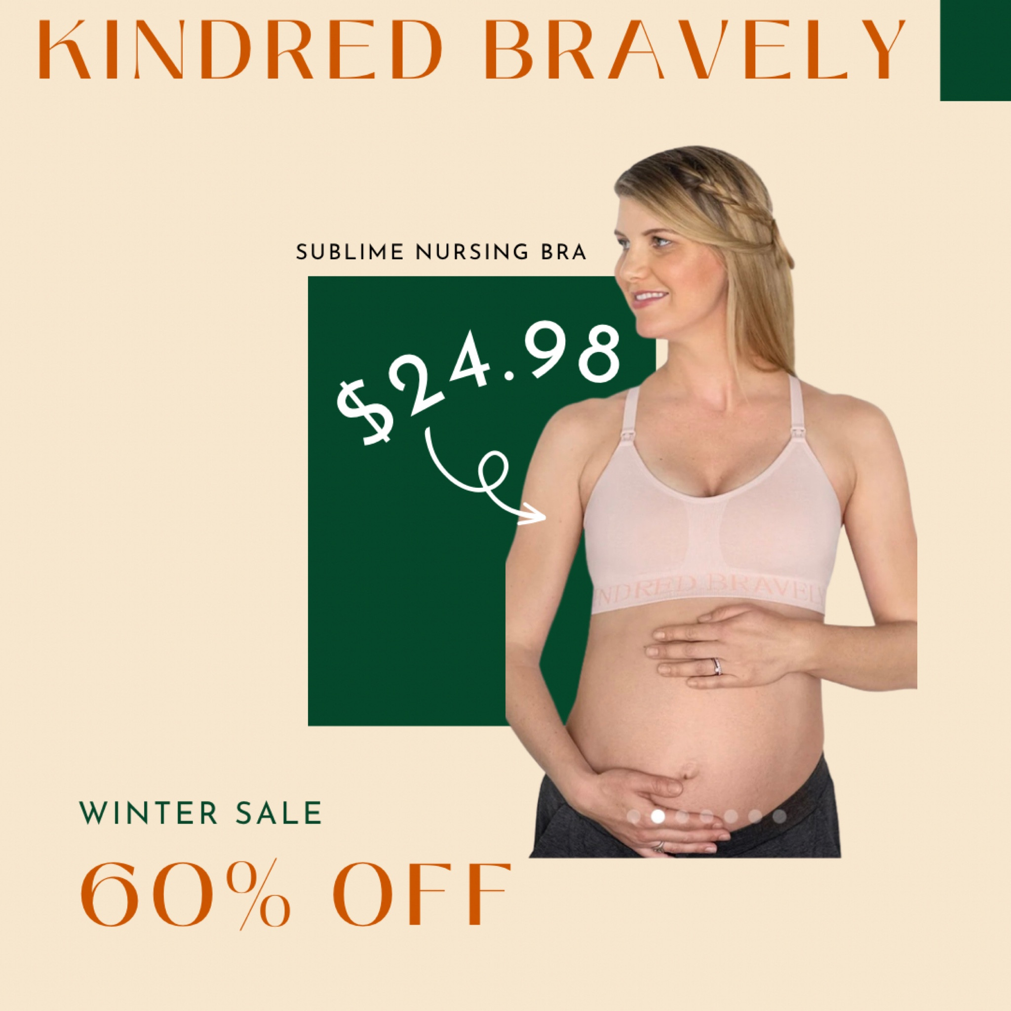 My favorite nursing bra is on sale! Kindred Bravely winter sale, sublime nursing bra, nursing sports bra 

#LTKbump #LTKbaby #LTKsalealert