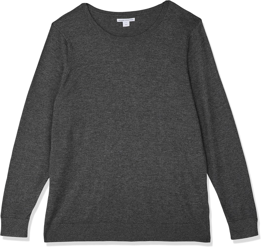 Amazon Essentials Women's Long-Sleeve Lightweight Crewneck Sweater (Available in Plus Size) | Amazon (US)
