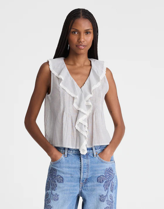 The Blaire Sleeveless Top | Madewell
