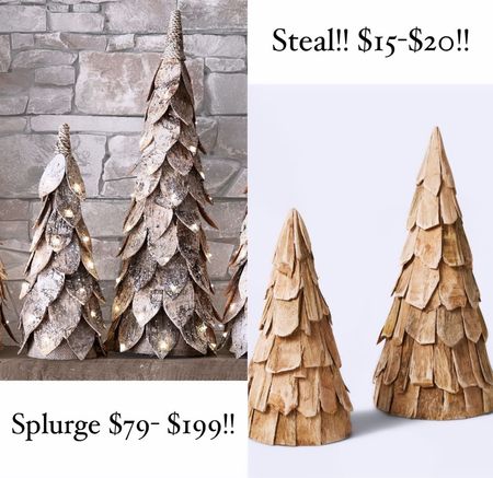 Which set of Rustic trees is your favorite for this holiday season?  Pottery Barn Vs. Target!!  Splurge or steal?!

Tree, Christmas, rustic, decor, holiday.

#LTKhome #LTKSeasonal #LTKHolidaySale