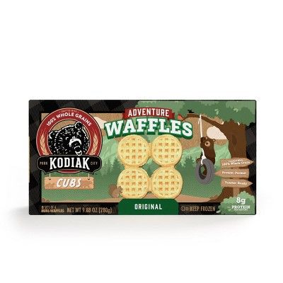 Kodiak Cubs Adventure Original Frozen Waffles - 9.88oz/8ct | Target