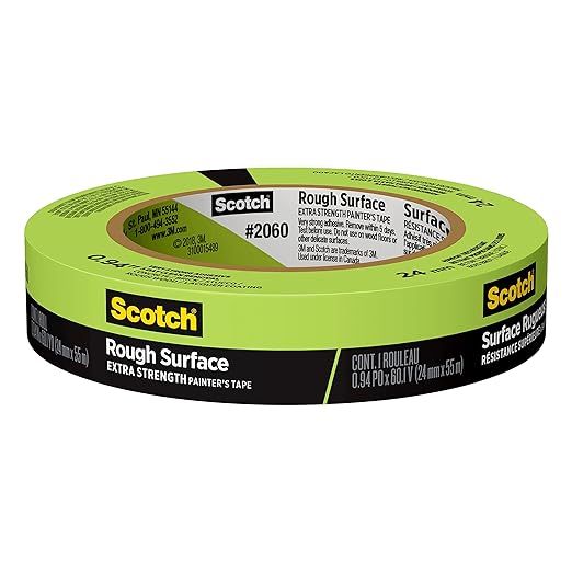 Scotch Rough Surface Extra Strength Painter's Tape, 0.94 in x 60.1 yd, Tape Protects Surfaces and... | Amazon (US)