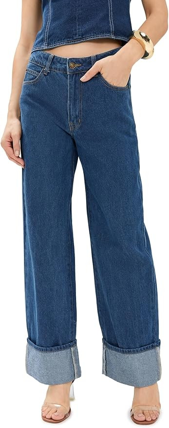 Women's Top Model Cuffed Jeans | Amazon (US)