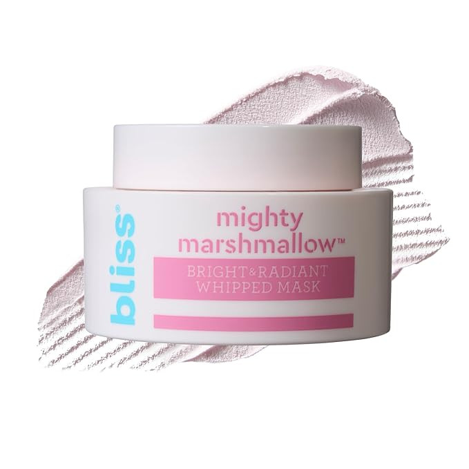 Bliss Mighty Marshmallow Bright & Radiant Whipped Mask - Brightening & Hydrating Face Mask - 1.7 ... | Amazon (US)