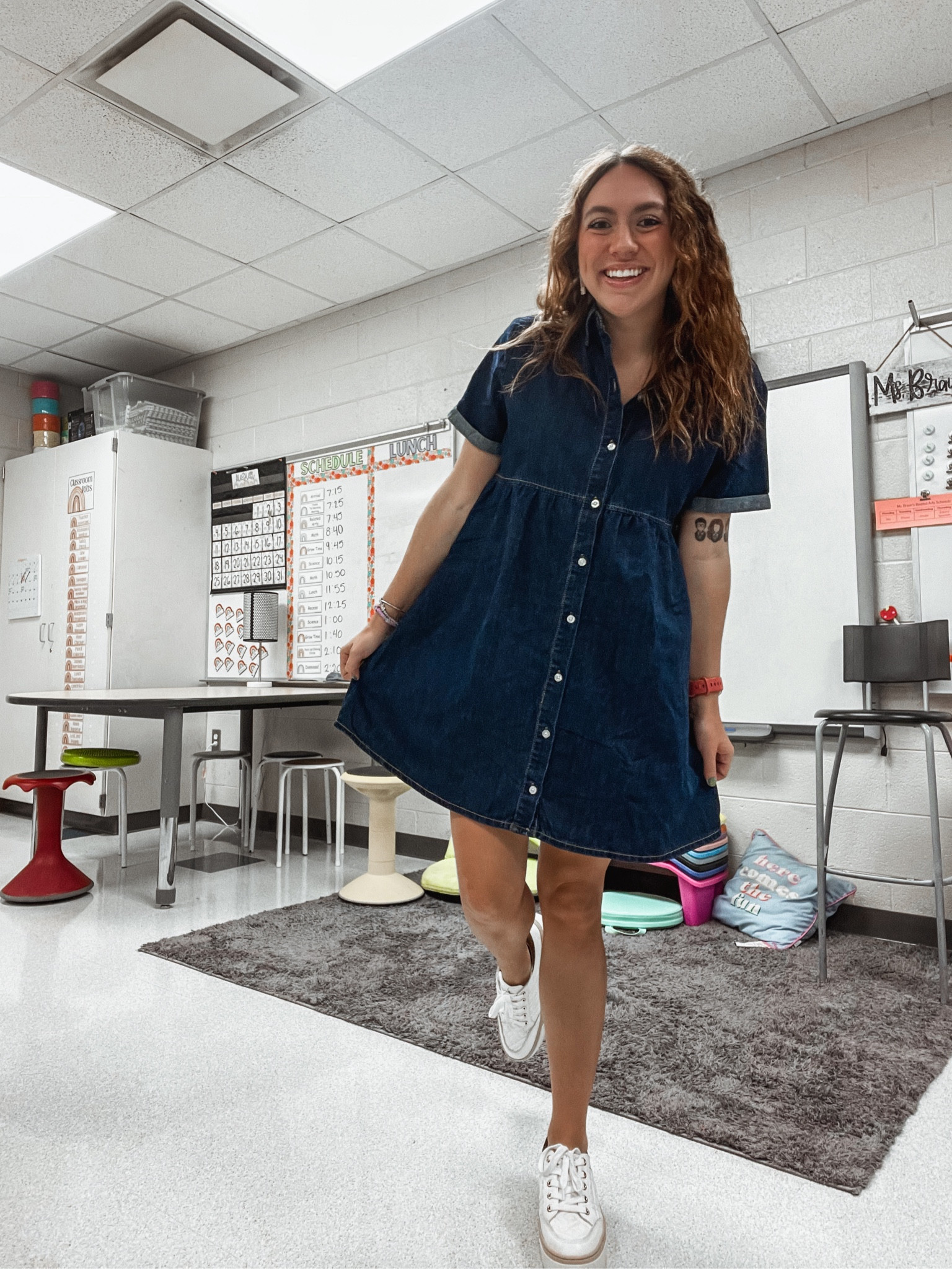 Teacher outfit, teacher style, teacher fashion, work outfit, workwear, Amazon dresses, comfortable work clothing, back to school outfit

#LTKFindsUnder100 #LTKBacktoSchool #LTKWorkwear