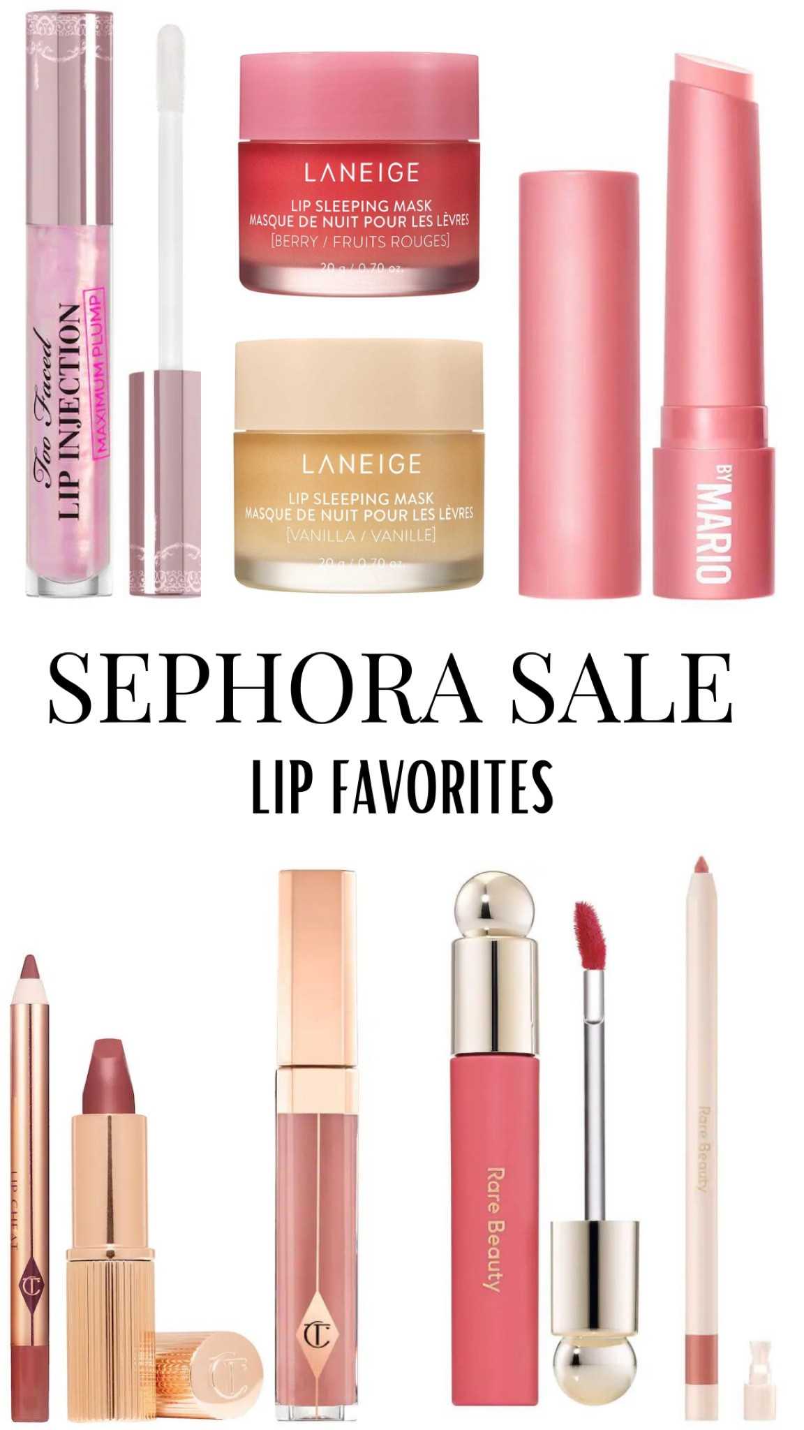 SEPHORA SALE—- LIP FAVORITES💋💋 #LTKsale #nsale 

#LTKbeauty #LTKsalealert #LTKU