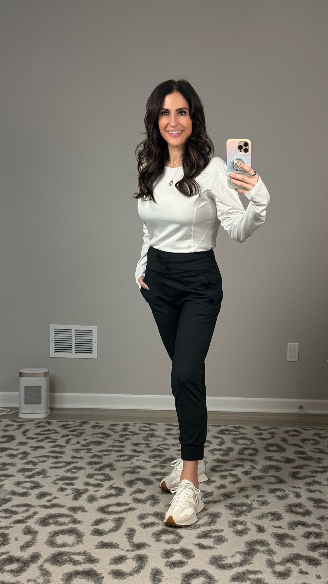 The Midwest still does not agree that it’s spring 😂
So I’m still in fleece lined joggers, a fleece lined long sleeve basic, and comfy sneakers over here while it’s currently snowing 🌨️

#LTKSeasonal #LTKOver40 #LTKootd